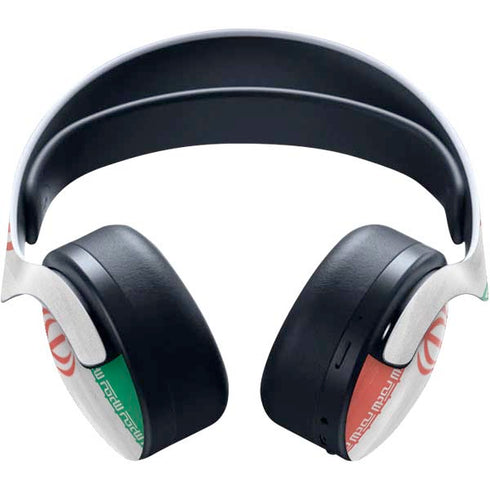 Iran Flag Distressed PULSE 3D Wireless Headset for PS5 Skin